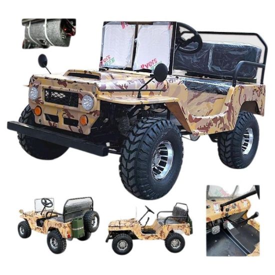 صورة ميني جيب 2026 تصميم عسكري ومميز 150cc